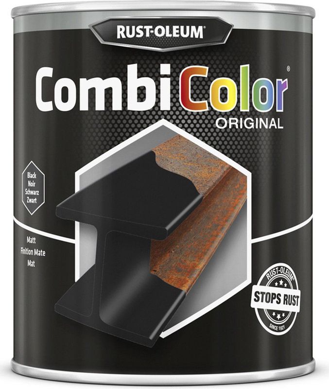 Rust Oleum Combicolor Smeedijzer Zwart