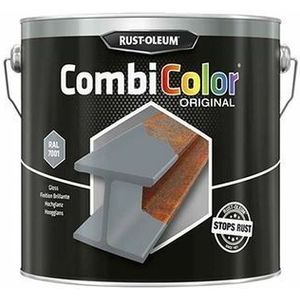 Rust Oleum Combicolor hoogglans staalgrijs (2.5ltr)