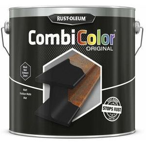 CombiColor Mat - 2.5 liter Mat Zwart