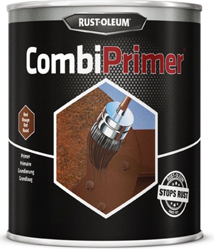 Rust-Oleum - CombiPrimer - Anti-Roest Primer - Rood/Grijs - Sneldrogend
