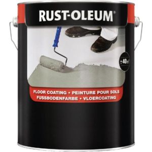 Rust-oleum 7100 Vloercoating 750 Ml Ral 9005 Zwart