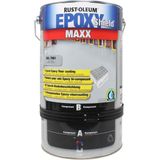 Rust-Oleum EPOXYSHIELD MAXX 2K Epoxy Vloercoating - Staal Grijs RAL7001 - 5 Liter Blik