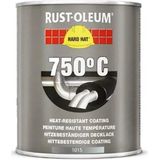 Rust-Oleum Hittebestendige Verf - 750°C - Zwart - Blik - 0,75L