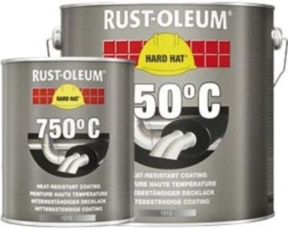 Rust-Oleum Hittebestendige Verf In Blik 750℃ - Zwart - 2,5 Liter