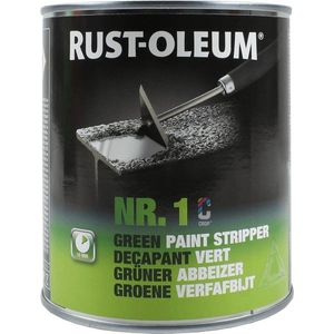 Rust-Oleum Afbijtmiddel in Blik - 0,75kg - Krachtige Groene Verfverwijderaar - Veilig voor Meerdere Ondergronden