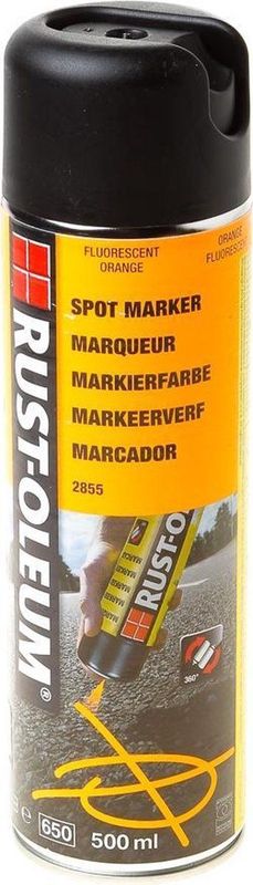 Rust-oleum - 2800 Grondmarker - Fluo Oranje - Fluorescerend