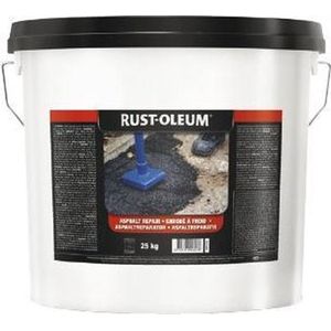 Rust-Oleum - Asfalt Reparatie - Bitumen - Zwart - 1 Liter