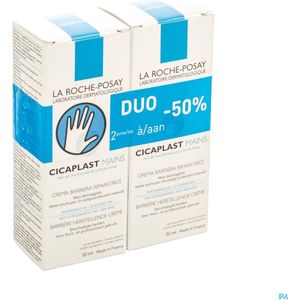 La Roche-Posay - Cicaplast - Handcrème - 2x50ml