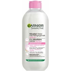 3x Garnier SkinActive Micellair Reinigingswater met Reinigingsmelk 400 ml