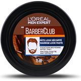 3x L'Oréal Men Expert BarberClub Styling Paste 75 ml