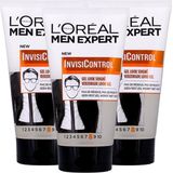 3x L'Oréal Men Expert Haargel InvisiControl 150 ml