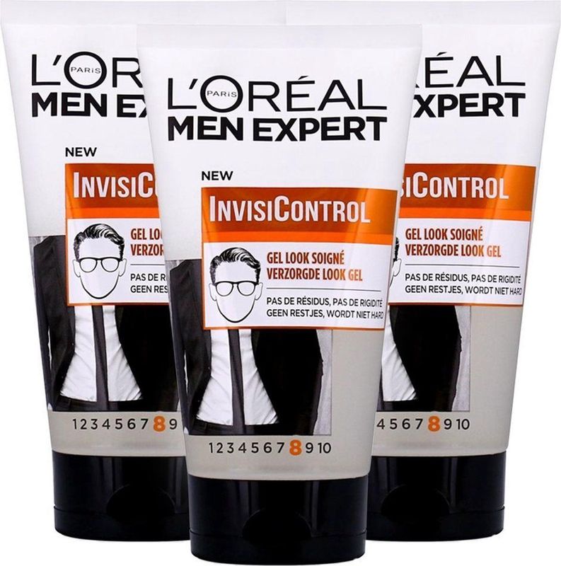 L'Oréal Men Expert - Invisible Control - Haargel - 150 ml