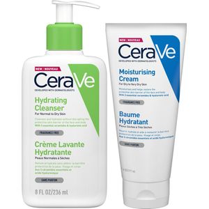 CeraVe - Hydraterende Routine - Pakket - Voor Gelaat en Lichaam
