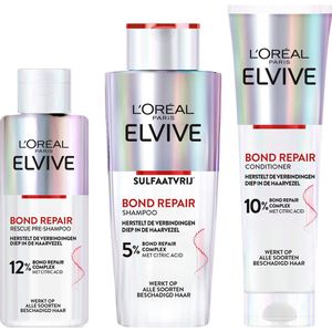 L'Oréal Paris - Elvive Bond Repair - Pre-Shampoo - 200ml - Voor Beschadigd Haar