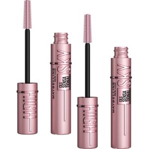 Maybelline New York - Lash Sensational Sky High - Very Black - Zwart - Lengte Mascara - 2 x 7,2ml