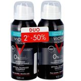 Vichy Homme Deo 48h Optimale tolerantie spray Duo Spray 2x100ml