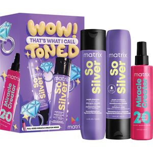 Matrix So Silver X-Mas Box Giftset - 300+300+190ml