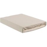 Beddinghouse - Jersey - Split-topper Hoeslaken - Gebroken Wit - 200x220 cm