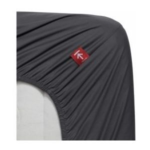 Beddinghouse - Percale-katoen - Split-topper - Antraciet - Hoeslaken