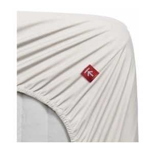 splittopper hoeslaken 180x200/210cm jersey wit
