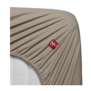 Beddinghouse Percale katoen - Splittopper Hoeslaken - 160x200 - Zand