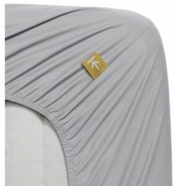 Beddinghouse Percale katoen - Hoeslaken - 180x200 - Licht grijs