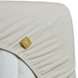 Beddinghouse - Jersey Lycra - Topper Hoeslaken - Gebroken Wit - 95% Katoen 5% Lycra