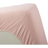 Beddinghouse Jersey Lycra - Hoeslaken - 180/200x200/210/220 - Licht roze