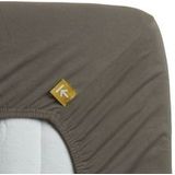 Beddinghouse Jersey Lycra - Topper Hoeslaken - 180/200x200/210/220 - Warm Grijs