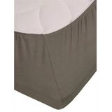 Beddinghouse Jersey Lycra - Topper Hoeslaken - 180/200x200/210/220 - Warm Grijs
