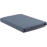 Hoeslaken Topper Beddinghouse Jersey-160 x 200 / 220 cm-BH Blue