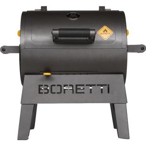 Boretti Terzo Houtskool Barbecue - Grilloppervlak (LxB) 30 x 40 cm - Compact - Zwart