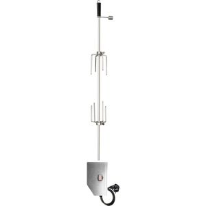 Roestvrijstalen grillmand voor rotisserie | 42.5x21x16cm | Universele