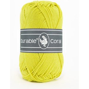 Durable Coral - Kleur 351 - Light lime - 50 gram - 125 meter