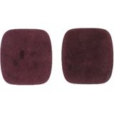 Kniestukken suede kleur 763 Bordeaux rood