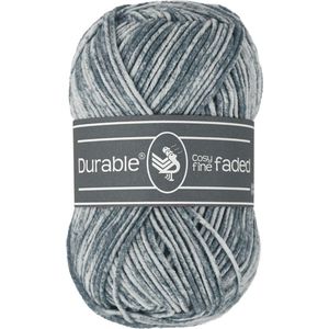 Durable - Cosy Fine Faded - 50gr 105meter - Kleur 2228 Silver grey