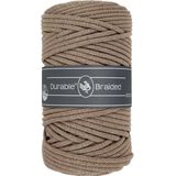 Durable - Braided - Kleur 343 Warm Taupe - 5mm dik - Bol 480gram - 100meter - Gerecycled katoen