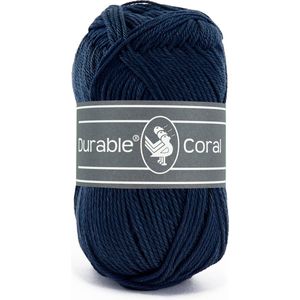 Durable Coral - Kleur 321 - Navy - 50 gram - 125 meter