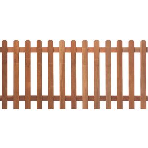 Tuinhek recht, afm. 180 x  60 cm, hardhout