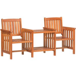 Loveseater Tuinbank Hardhout - Praktisch en Modern - 164 cm Breed - 85 cm Hoog