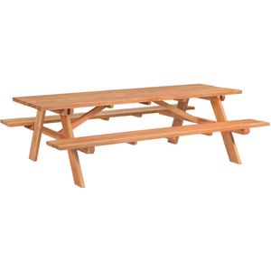 Hardhouten picknicktafel Giant