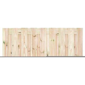 Schutting Grenen | 180x180 cm | 19-planks | Geïmpregneerd | Default