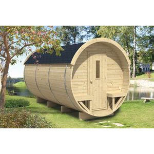 Camping Barrel 215x330cm Tuinkantoor / Balie / Chalet