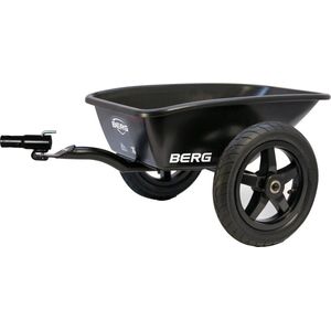 BERG Trailer L Skelter Aanhanger - Voor BERG Buddy/Rally Skelter - Inclusief trekhaak - Zwart