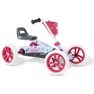 BERG Buzzy Bloom Skelter - 2 tot 5 jaar - Verstelbaar Zadel - Wit/Lichtblauw