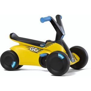 BERG GO² SparX Loopauto - 10 tot 30 Maanden - Uitklapbare pedalen - Geel