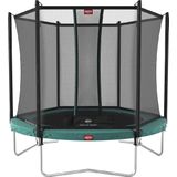 Trampoline BERG Favorit Green 330 + Safety Net Comfort