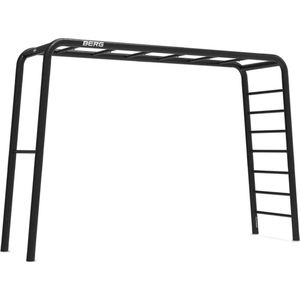 BERG PlayBase Large TL Frame 3-in-1 Speeltoestel - Multifunctioneel Speeltoestel - Rekstok en Ladder - Zwart