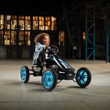 BERG Rally APX Blue Skelter - 4 tot 12 jaar - Verstelbare Stoel - LED verlichting - Soundbox Race - Blauw
