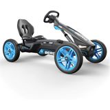 BERG Rally APX Blue Skelter - 4 tot 12 jaar - Verstelbare Stoel - LED verlichting - Soundbox Race - Blauw